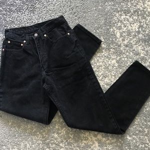 Vintage 80's Jordache Black High Rise Skinny Jeans